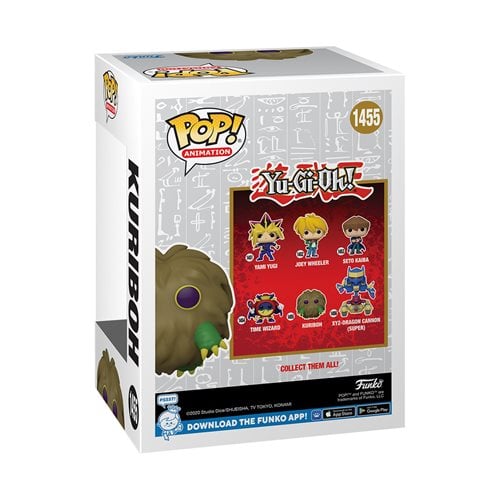 Yu-Gi-Oh! Kuriboh Flocked and Glow-in-the-Dark Pop! Vinyl Figure - AAA Anime Exclusive