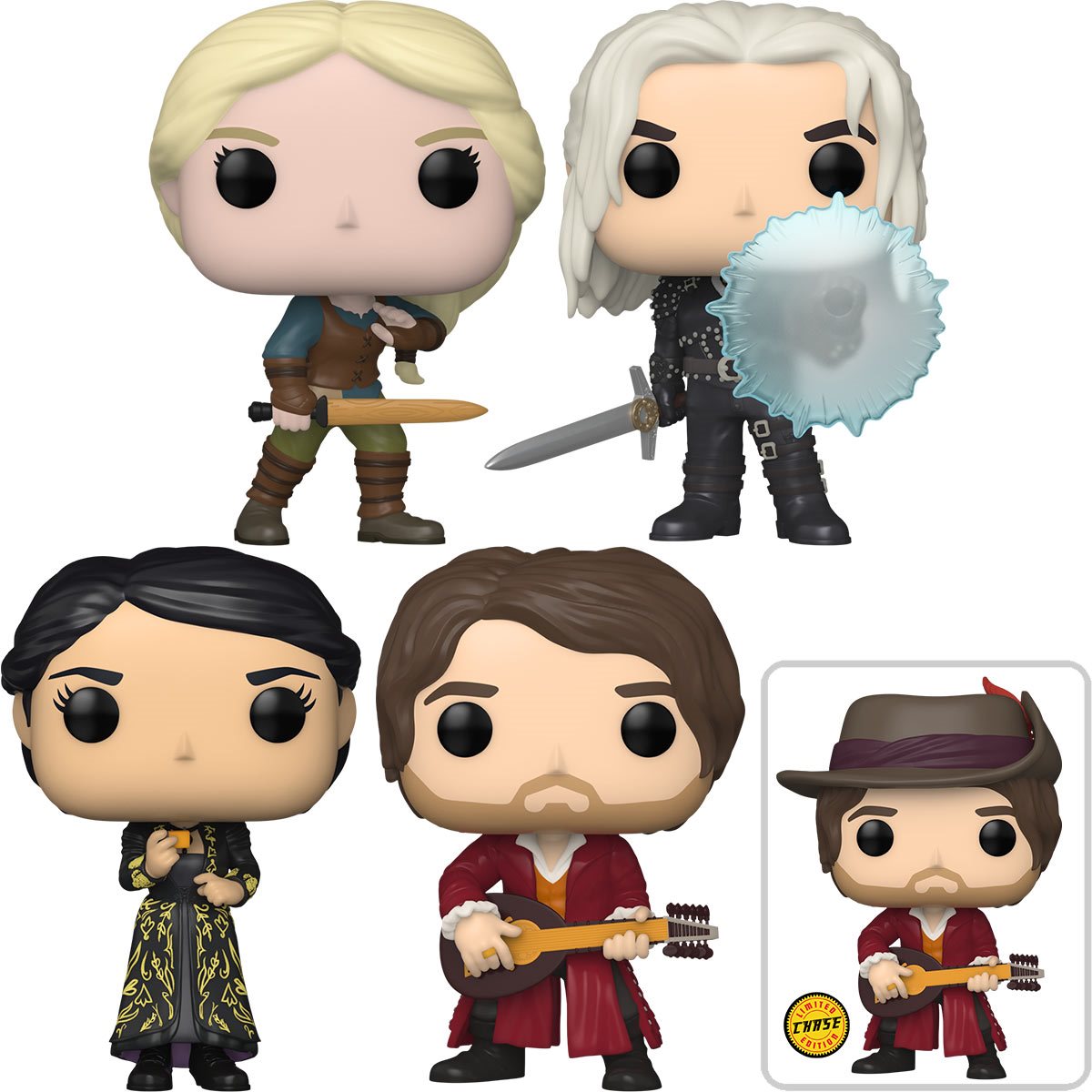 The Witcher Wave 2 Funko Pop! Vinyl Figure Case of 6