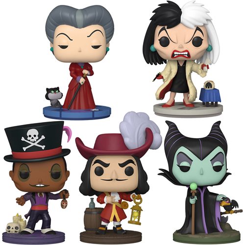 Disney Villains Series 4 Funko Pop! Vinyl Figure Case of 6