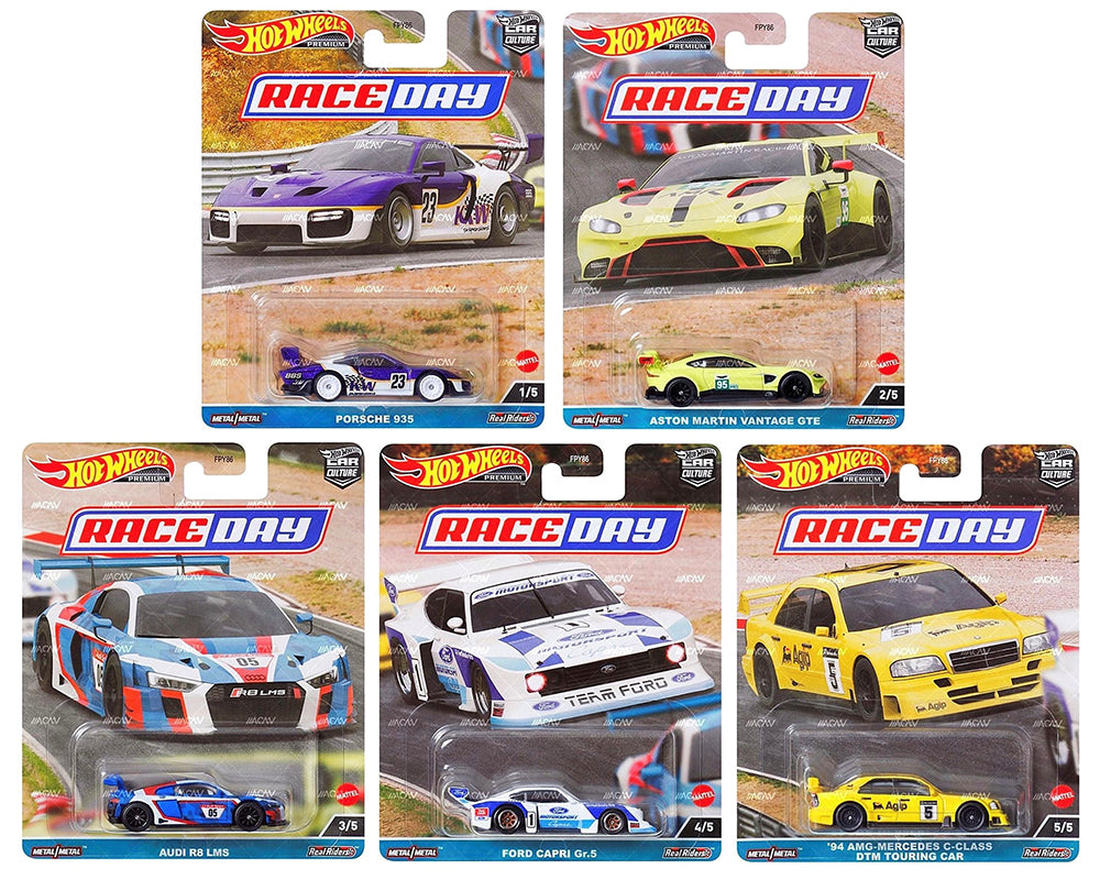Hot Wheels 1:64 Car Cultures 2023 D Case Race Day Assortment