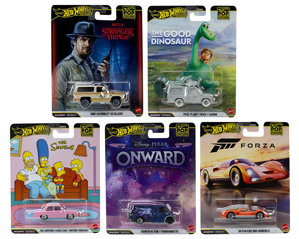 (Preorder) Hot Wheels 1:64 Pop Culture S Case 2026 Assortment