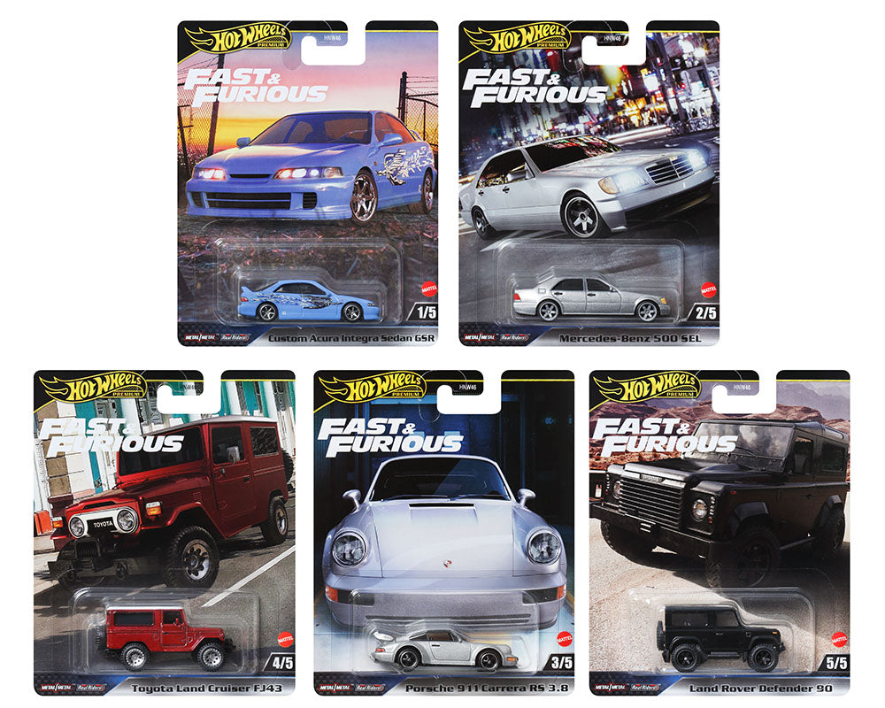 Hot Wheels 1:64 Fast & Furious Premium 2024 G Assortment