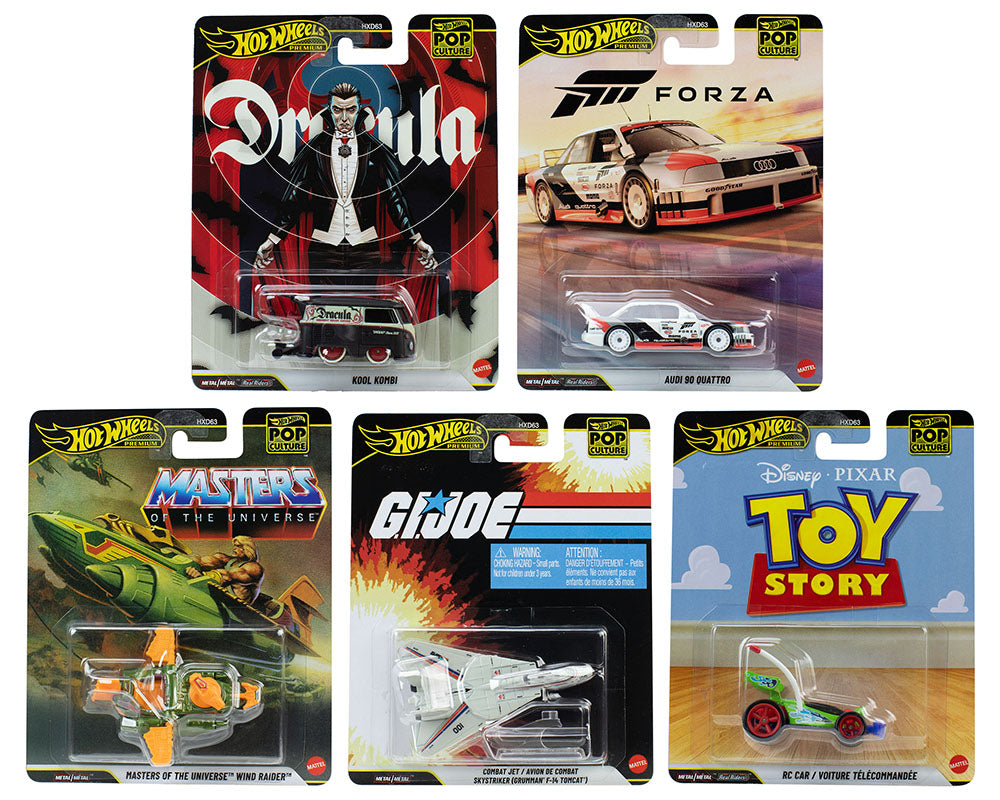 Hot Wheels 1:64 Pop Culture R Case 2026 Assortment