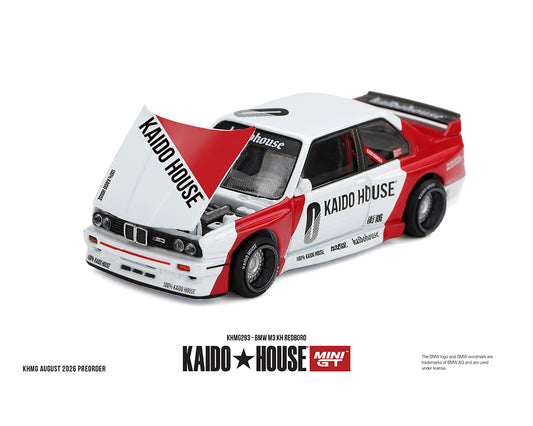 (Preorder) Kaido House x Mini GT 1:64 BMW M3 KH REDBORO