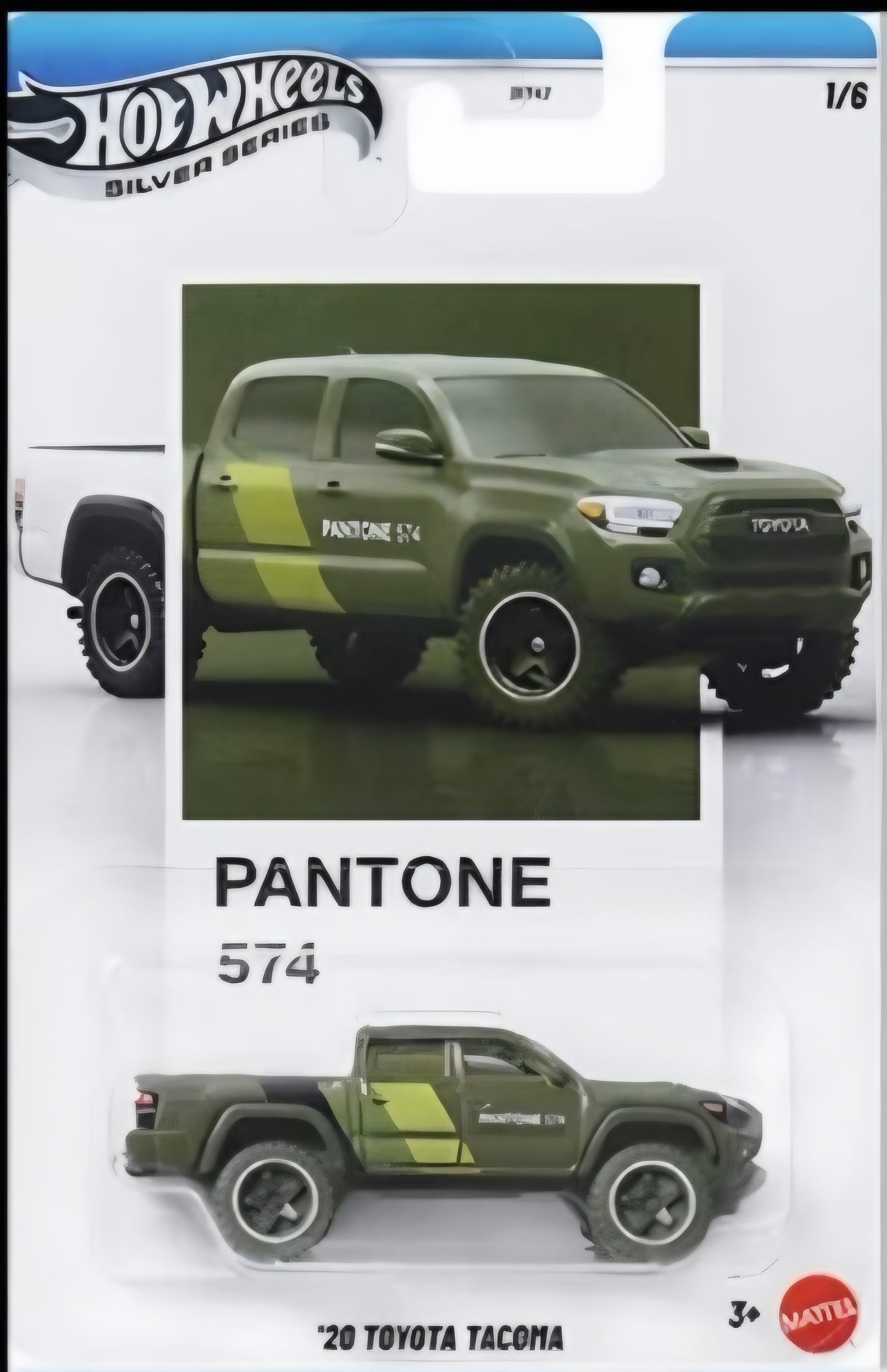 Hot Wheels Silver Series Pantone Mix 2 20 Toyota Tacoma