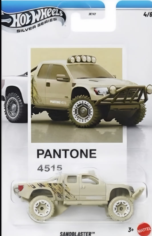 Hot Wheels Silver Series Pantone Mix 2 Vehicle set of 6 cars