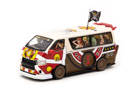 Tarmac Works 1:64 One Piece Toyota Hiace Widebody One Piece Thousand Sunny