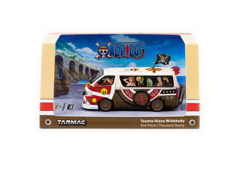 Tarmac Works 1:64 One Piece Toyota Hiace Widebody One Piece Thousand Sunny