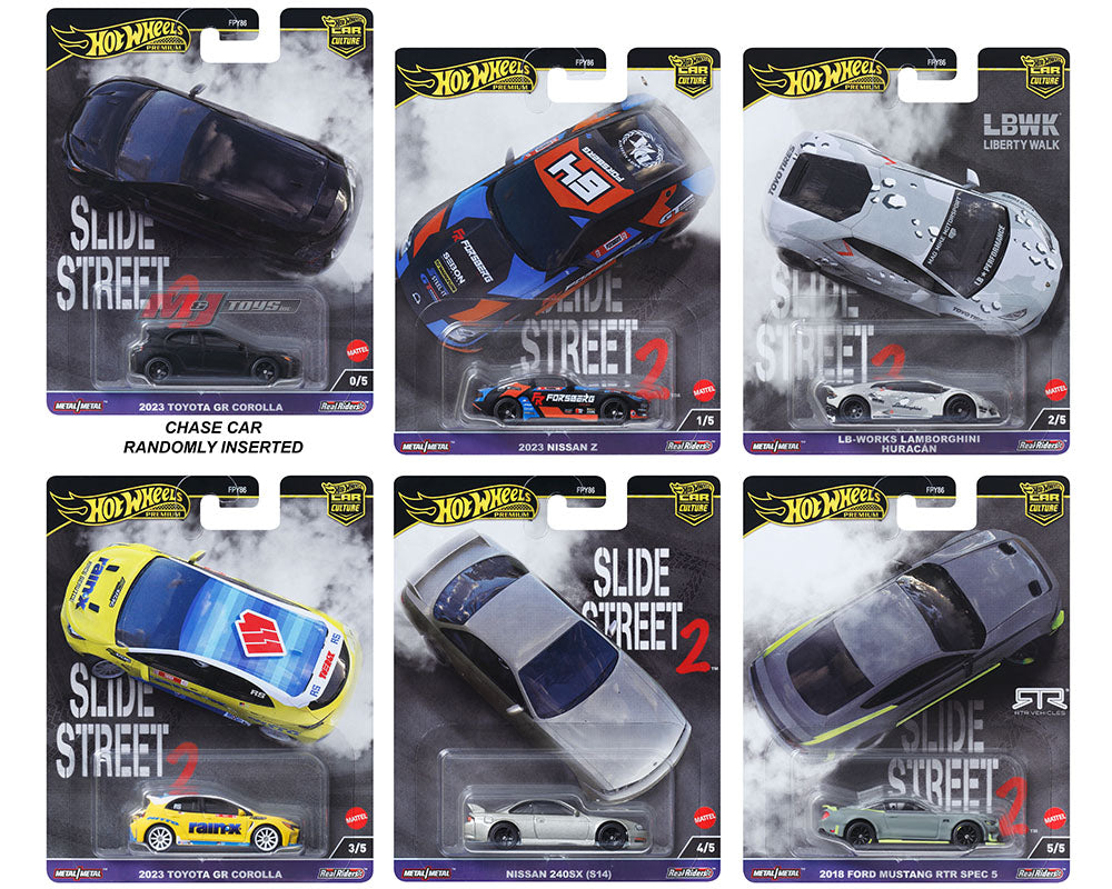 Hot Wheels 1:64 Car Culture 2024 H Slide Street