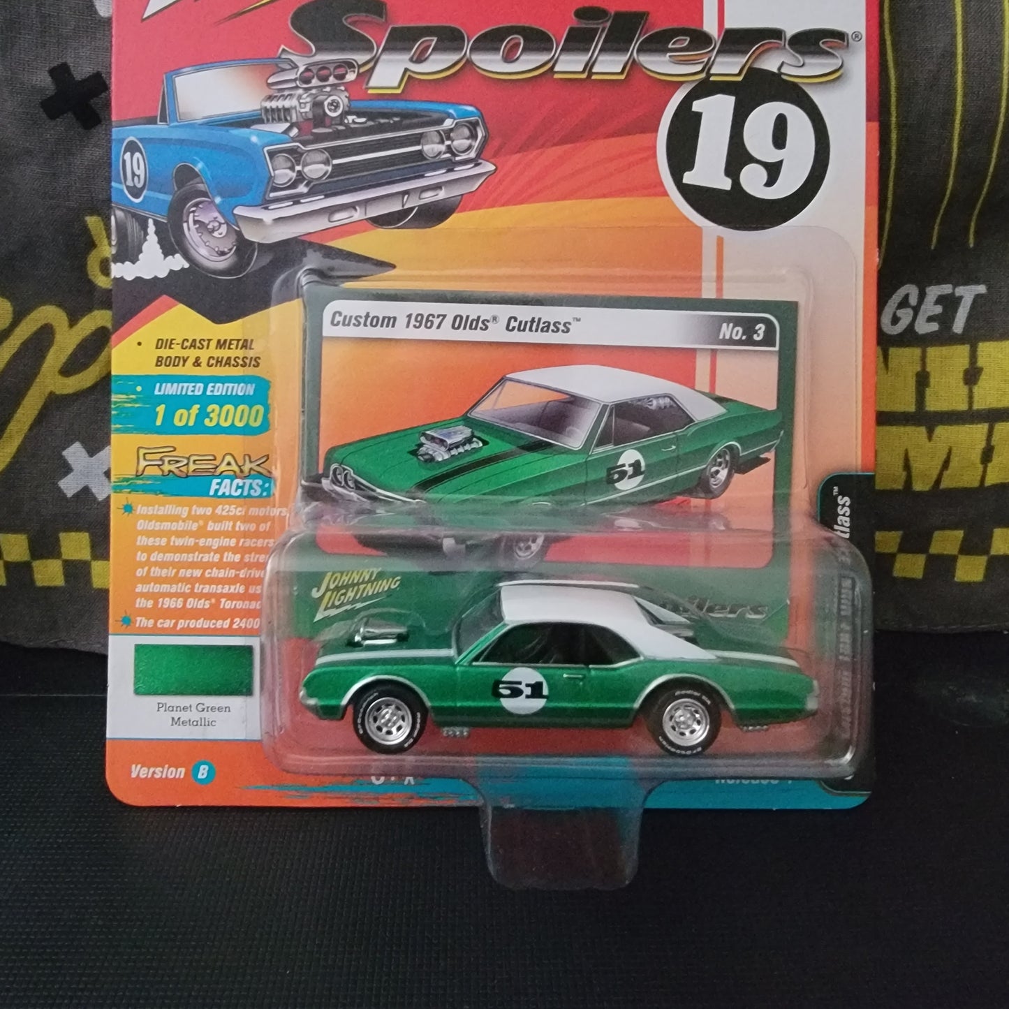 Johnny Lighting custom 1967 olds Cutlass