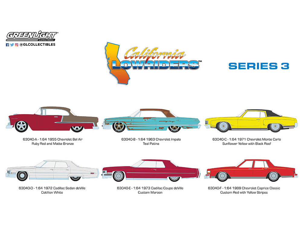Greenlight 1:64 California Lowriders Series 3