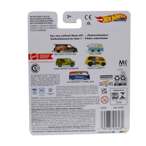 Preorder ) Hot Wheels 1:64 Pop Culture 2022 R Case Mattel Brands Assortment