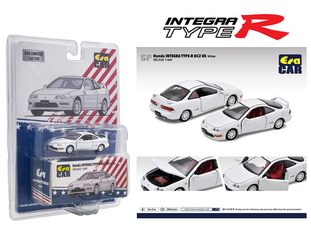Era Car 1:64 Honda Integra Type-R DC2 U.S. – White