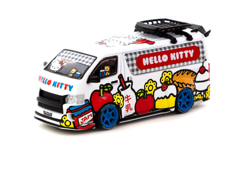 Tarmac Works 1:64 Toyota Hiace Widebody Tarmac Works X Hello Kitty