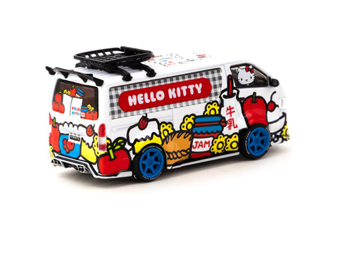 Tarmac Works 1:64 Toyota Hiace Widebody Tarmac Works X Hello Kitty