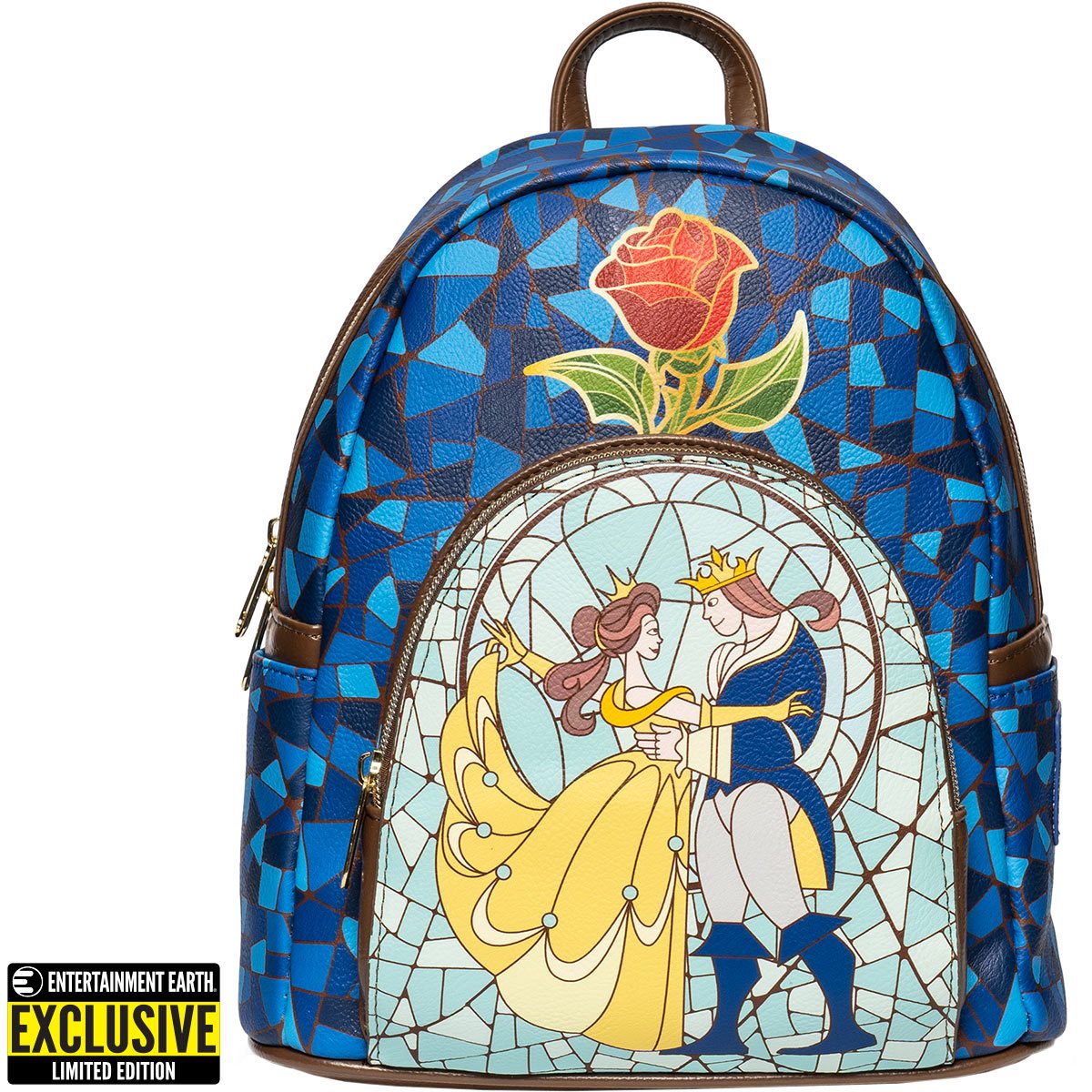 Beauty Beast Stained-Glass Window Mini-Backpack – Loyolacollectibles