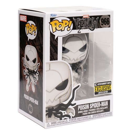 Venom Poison Spider-Man Pop! Vinyl Figure - Entertainment Earth Exclusive