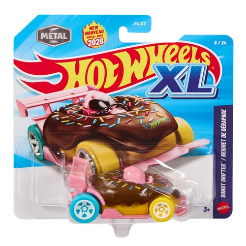 This Hot Wheels XL Vehicles 1:43 Scale Donut Drifter