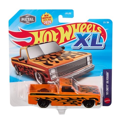 Hot Wheels XL Vehicles 1:43 Scale 1983 Chevy Silverado