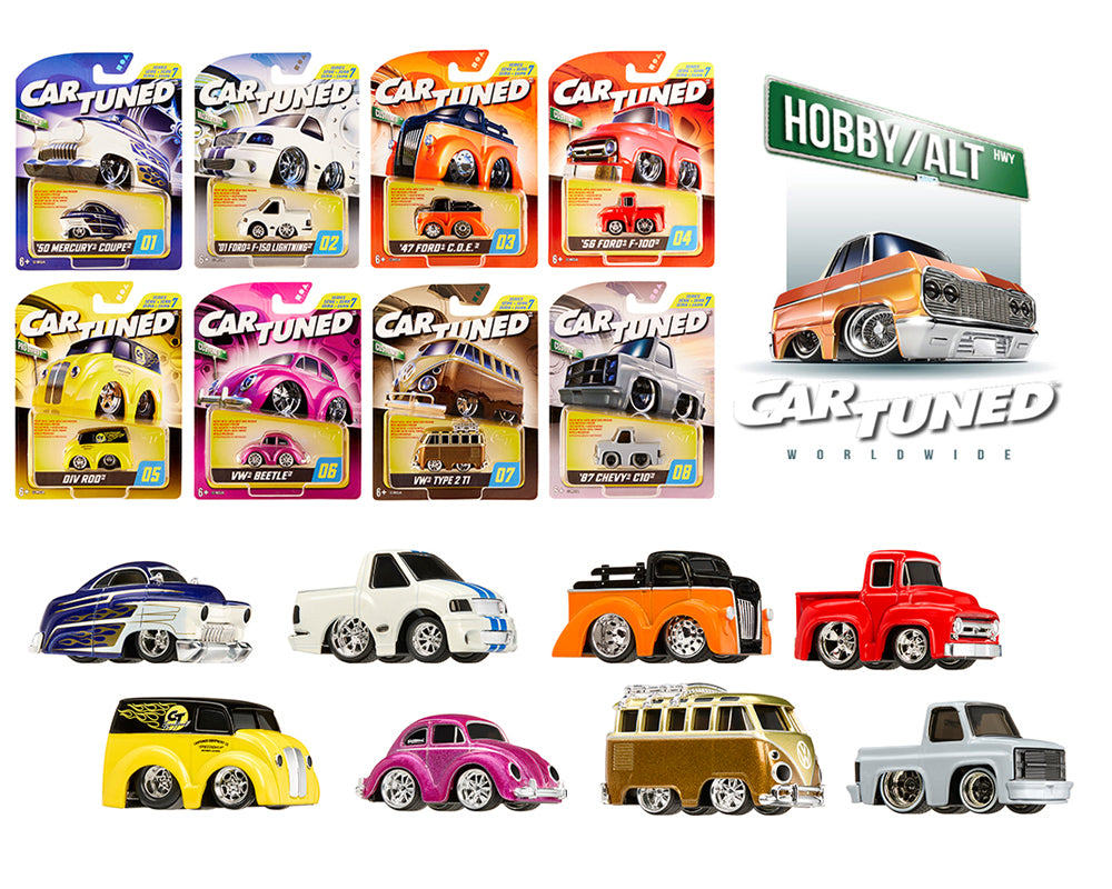 (Preorder) CarTuned 1:64 Series 7 Hobby Alternate 2026 Assortment of 8