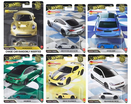 (Preorder) Hot Wheels 1:64 Car Culture 10th Anniversary 2026 W Case – DEUTSCHLAND DESIGN
