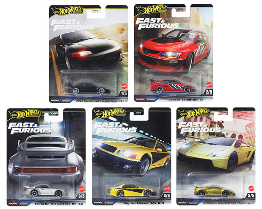 (Preorder) Hot Wheels 1:64 Fast & Furious Premium 2025 M Assortment
