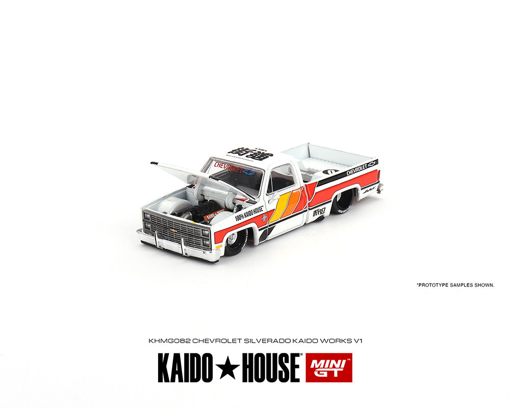 Kaido House x Mini GT 1:64 Chevrolet Silverado Kaido Works V1