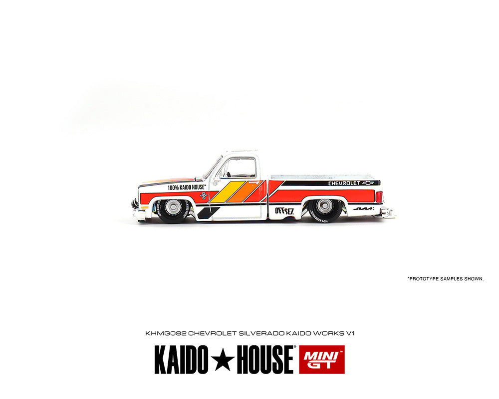 Kaido House x Mini GT 1:64 Chevrolet Silverado Kaido Works V1