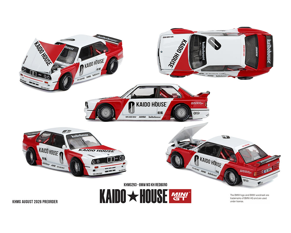 (Preorder) Kaido House x Mini GT 1:64 BMW M3 KH REDBORO