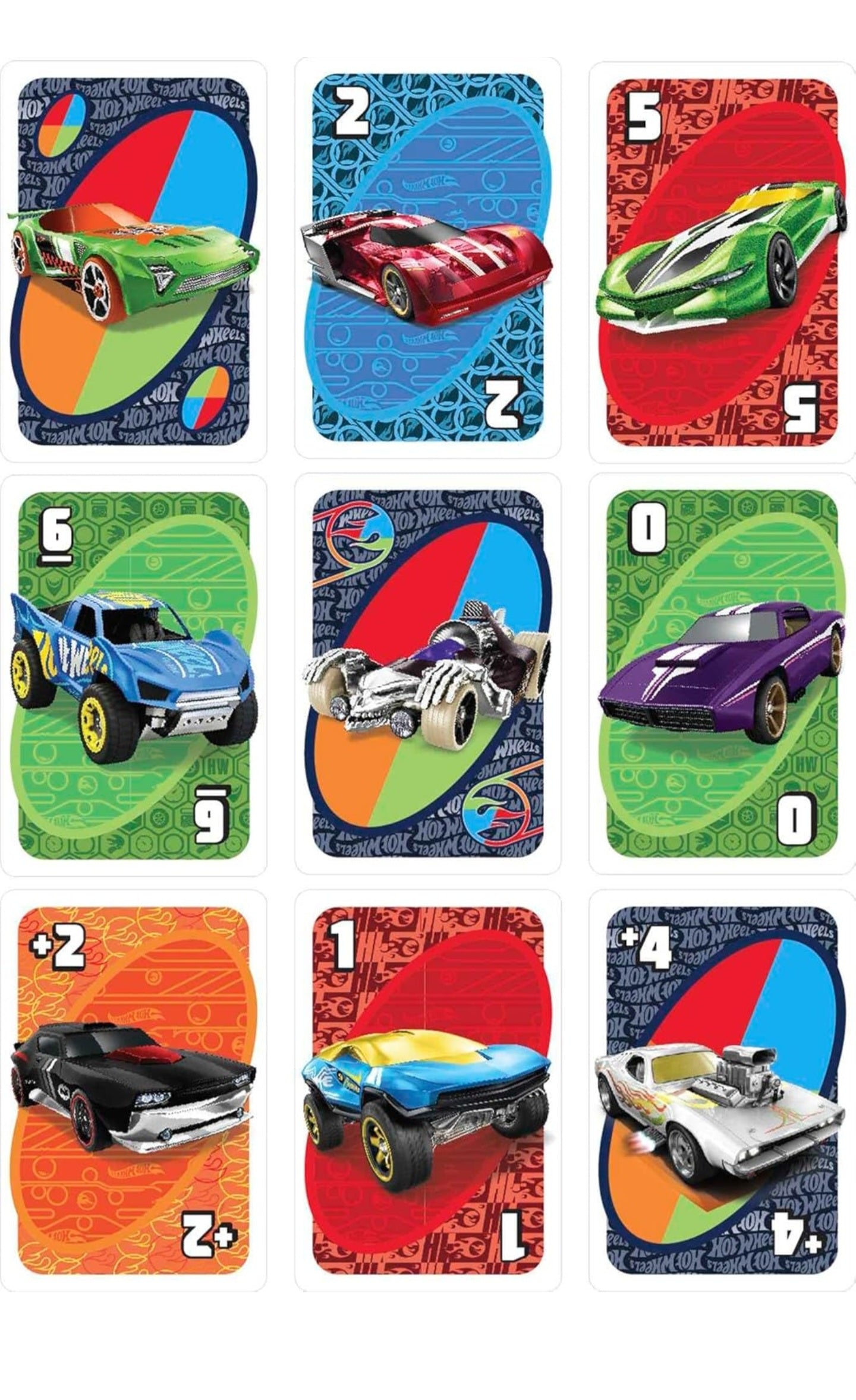 Hot Wheels UNO Card Game