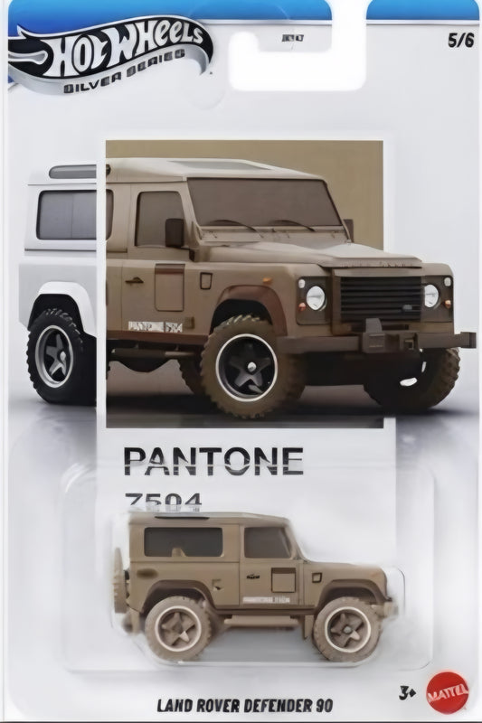Hot Wheels Silver Series Pantone Mix 2  Land Rover Defender 90