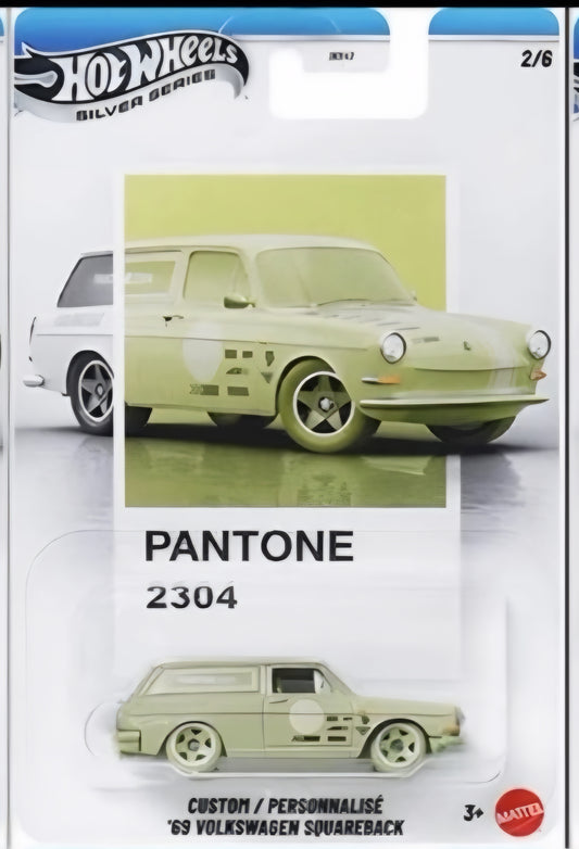 Hot Wheels Silver Series Pantone Mix 2 Custom 69 Volkswagen Squareback