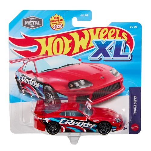 This Hot Wheels XL Vehicles 1:43 Scale1994 Toyota Supra Mk4