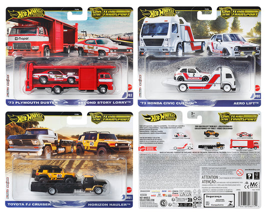 (Preorder) Hot Wheels 1:64 Team Transport 2025 G Case Assortment