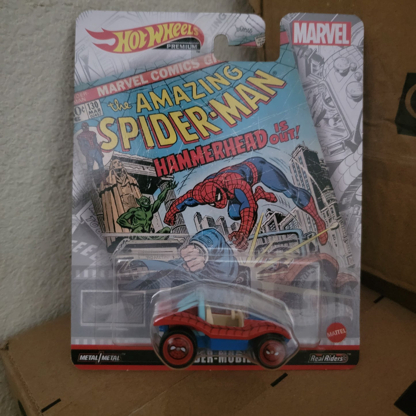 Hot Wheels 1:64 Retro Entertainment The Amazing Spider-Man Spider Mobile