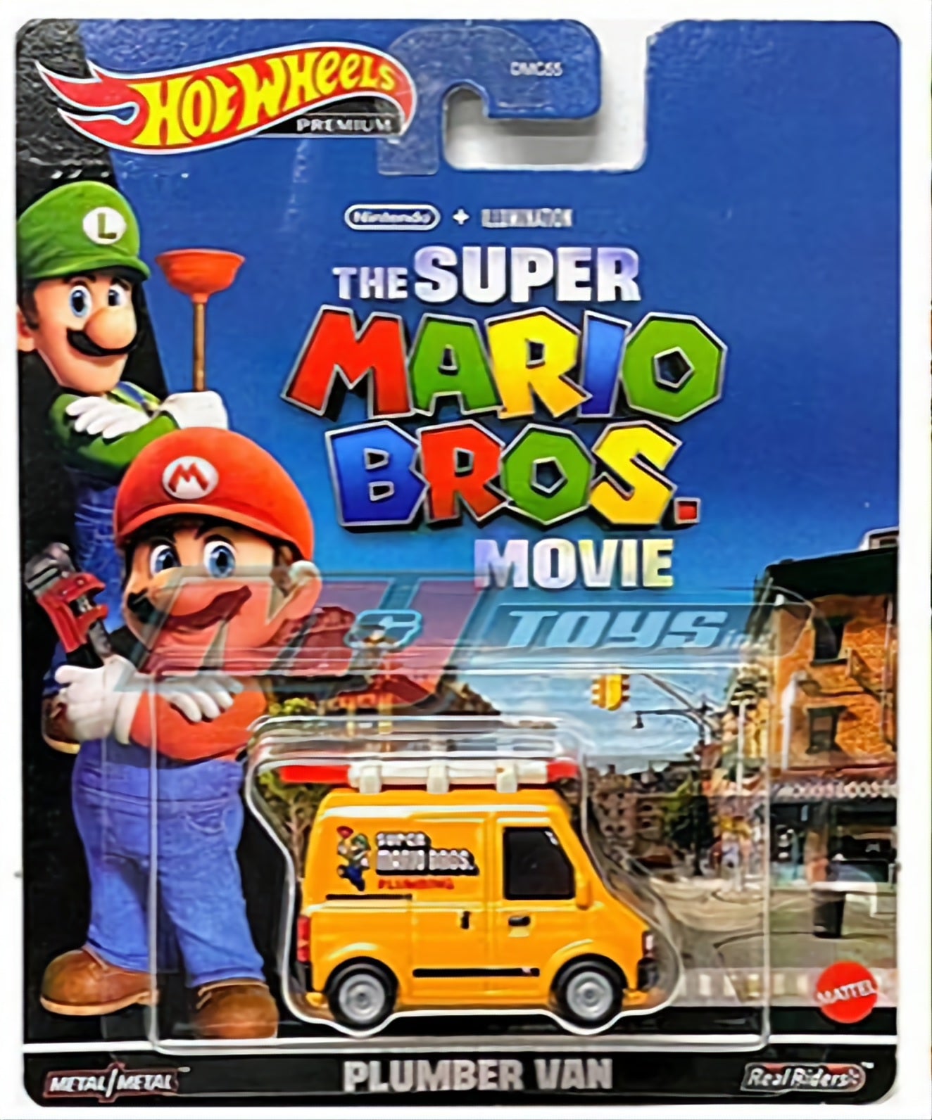 Hot wheels MARIO MOVIE PLUMBER VAN