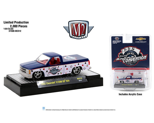 M2 Machines 1:64 Supercon Exclusive 1993 Chevrolet 454SS Pickup 2023 Dinner Car Limited Edition 2,000