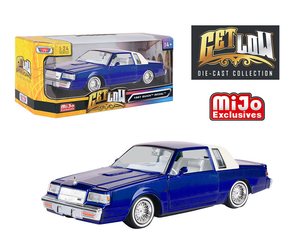 Motormax 1:24 1987 Buick Regal – Get Low – MiJo Exclusives