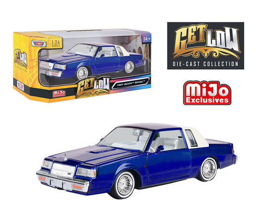 Motormax 1:24 1987 Buick Regal – Get Low – MiJo Exclusives