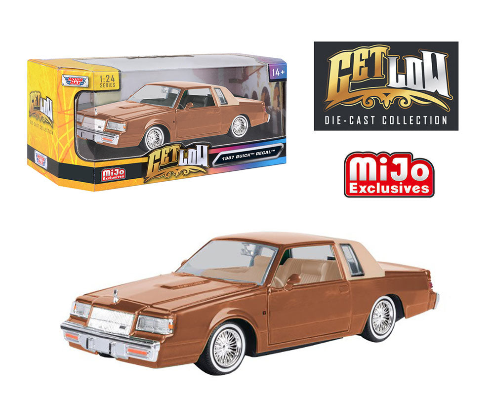 Motormax 1:24 1987 Buick Regal – Get Low – MiJo Exclusives