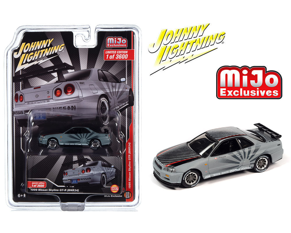 Johnny Lightning 1:64 1999 Nissan Skyline GT-R (BNR34)