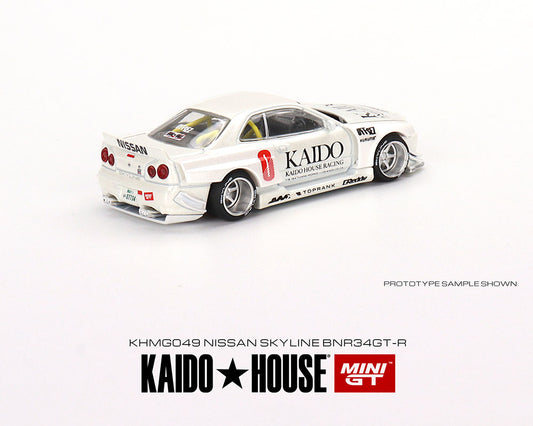 Kaido House x Mini GT 1:64 Nissan Skyline GT-R (R34) Kaido Works V2