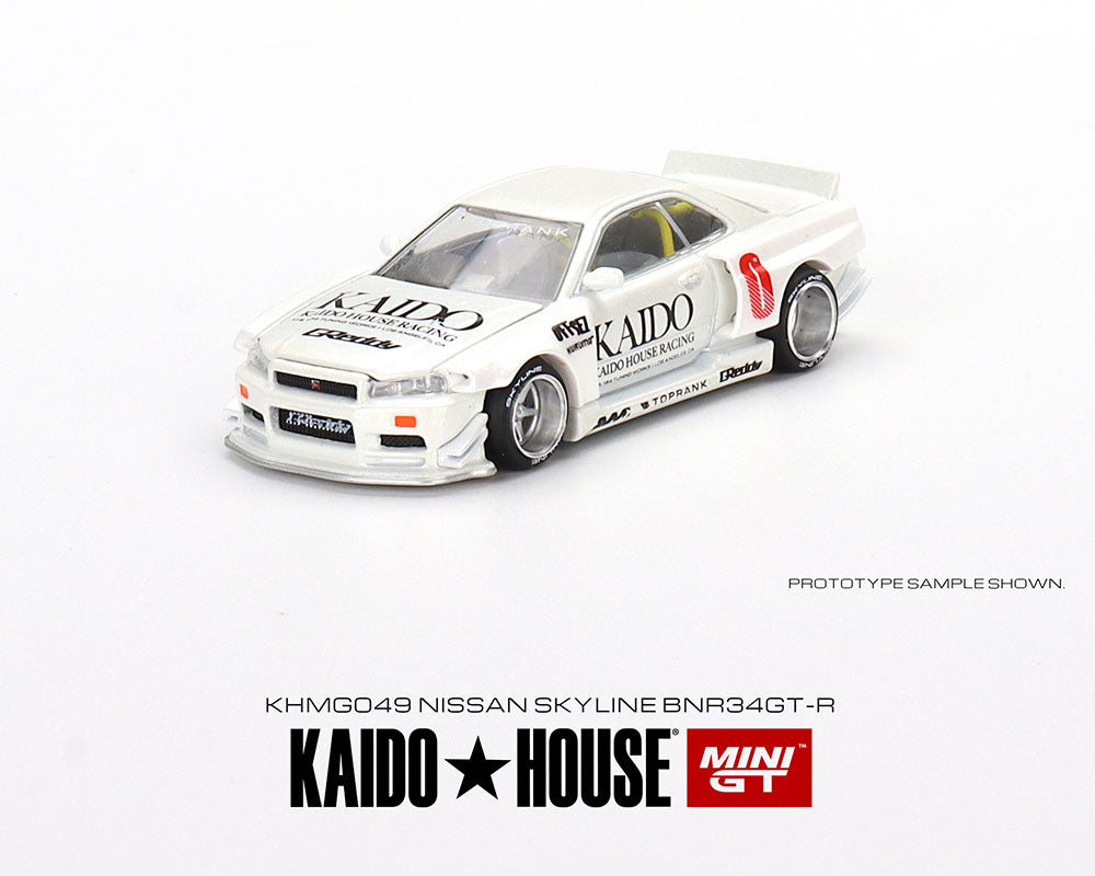 Kaido House x Mini GT 1:64 Nissan Skyline GT-R (R34) Kaido Works V2