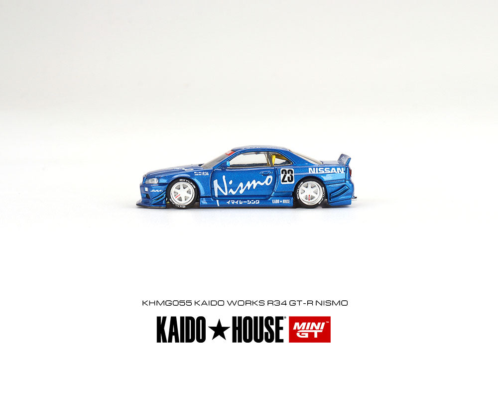 Kaido House x Mini GT 1:64 Nissan Skyline GT-R (R34) Kaido Works V3