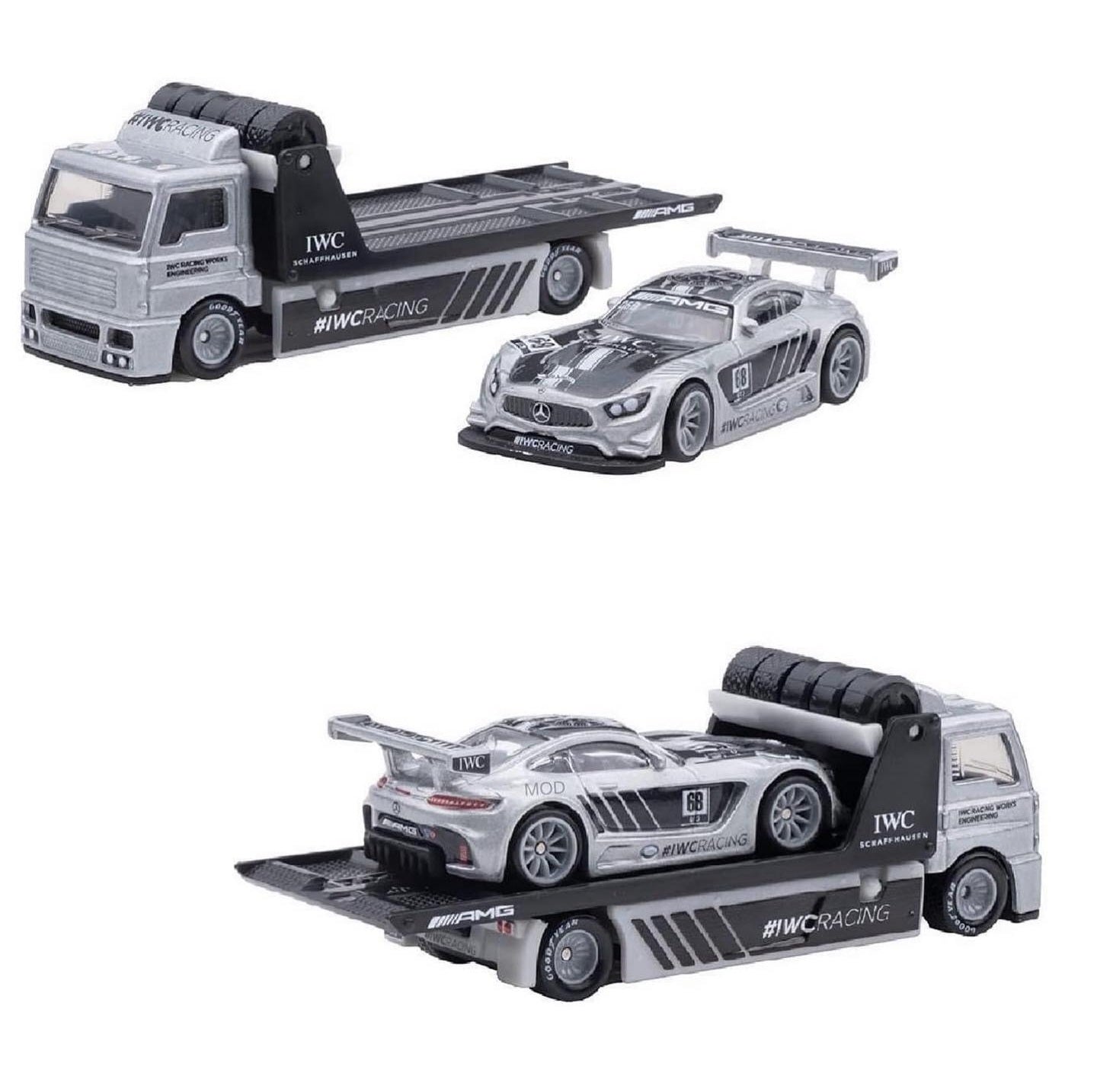 Hot Wheels 1:64 Team Transport 
- Euro Transport with '16 Mercedes AMG GT3